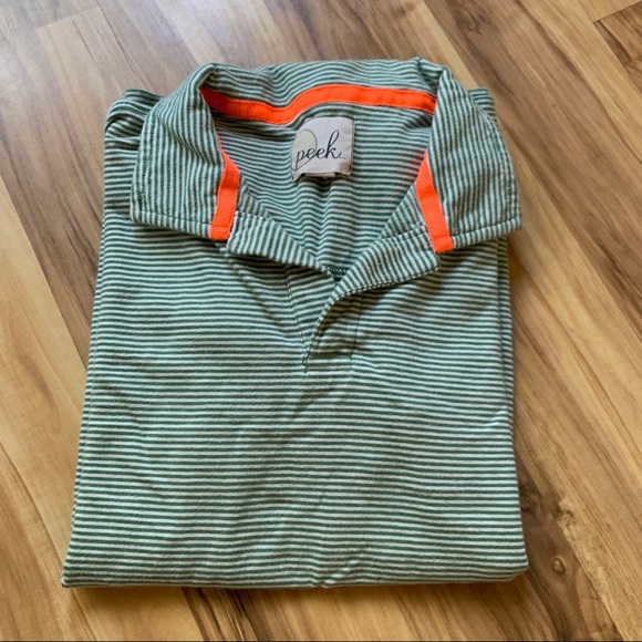 Peek Other - Peek boys striped polo shirt size XL 10 BTS sale
